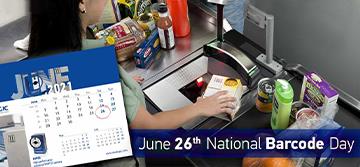 First-Ever “National Barcode Day” to be Celebrated on June 26: Barcoding, Inc., Datalogic, and ScanSource, Inc. Commemorate Creation of the Revolutionary Barcode in 1974